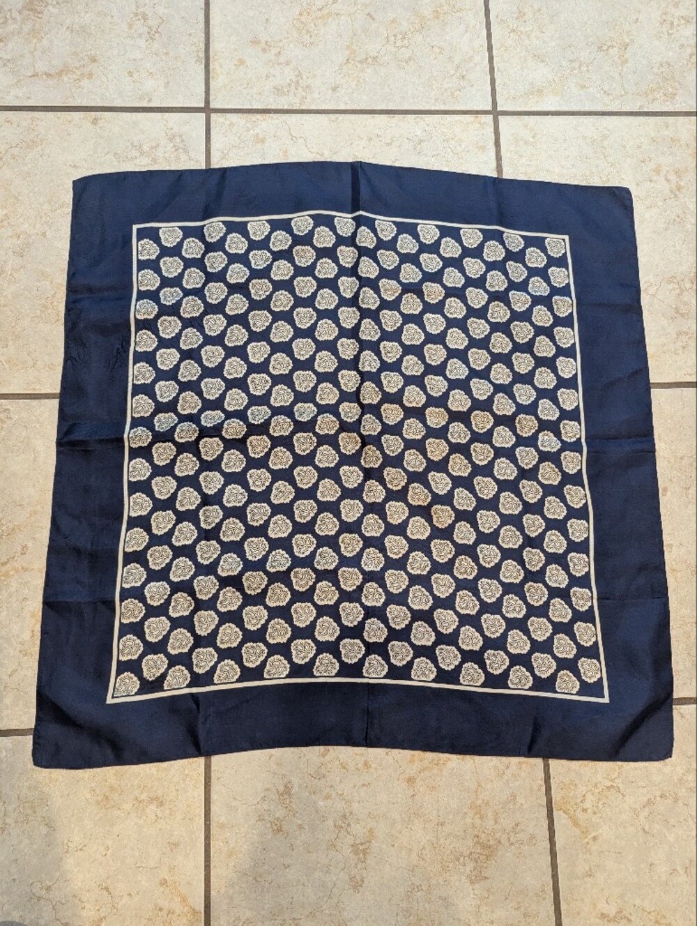 Vintage Liberty Of London Floral Silk Scarf